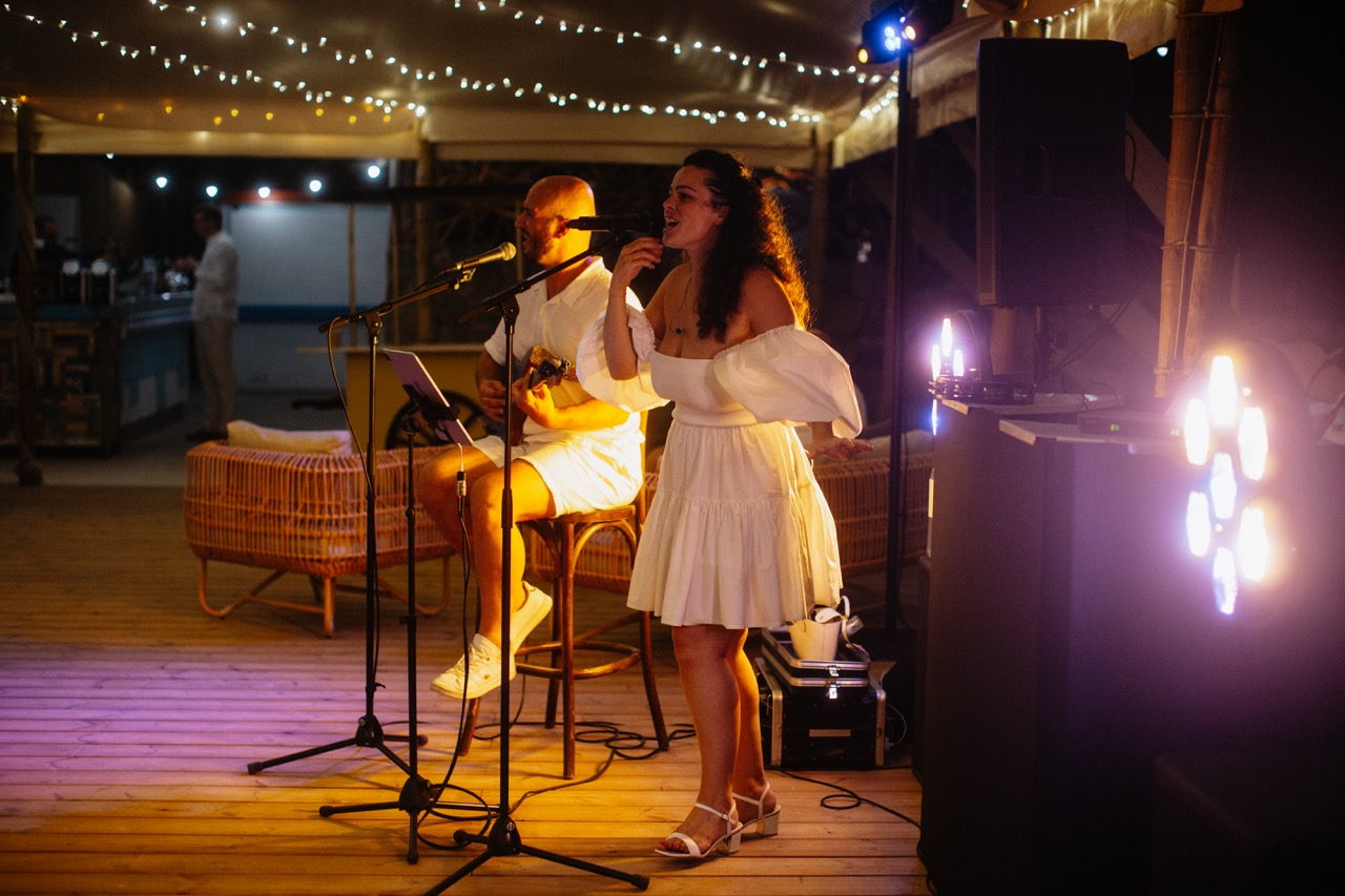 Tatiana & Antoine live en extérieur